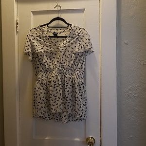 Sheer Butterfly print Torrid Top